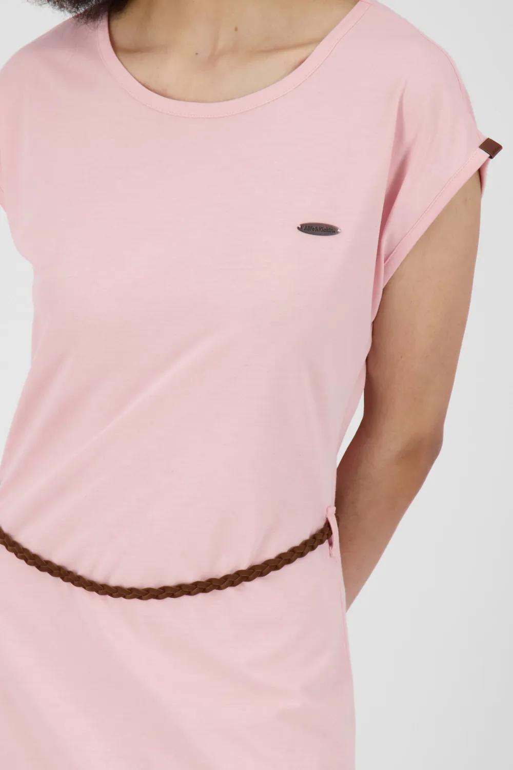 Alife & Kickin ElliAK A Kleid rosa Jersey kurz Damen