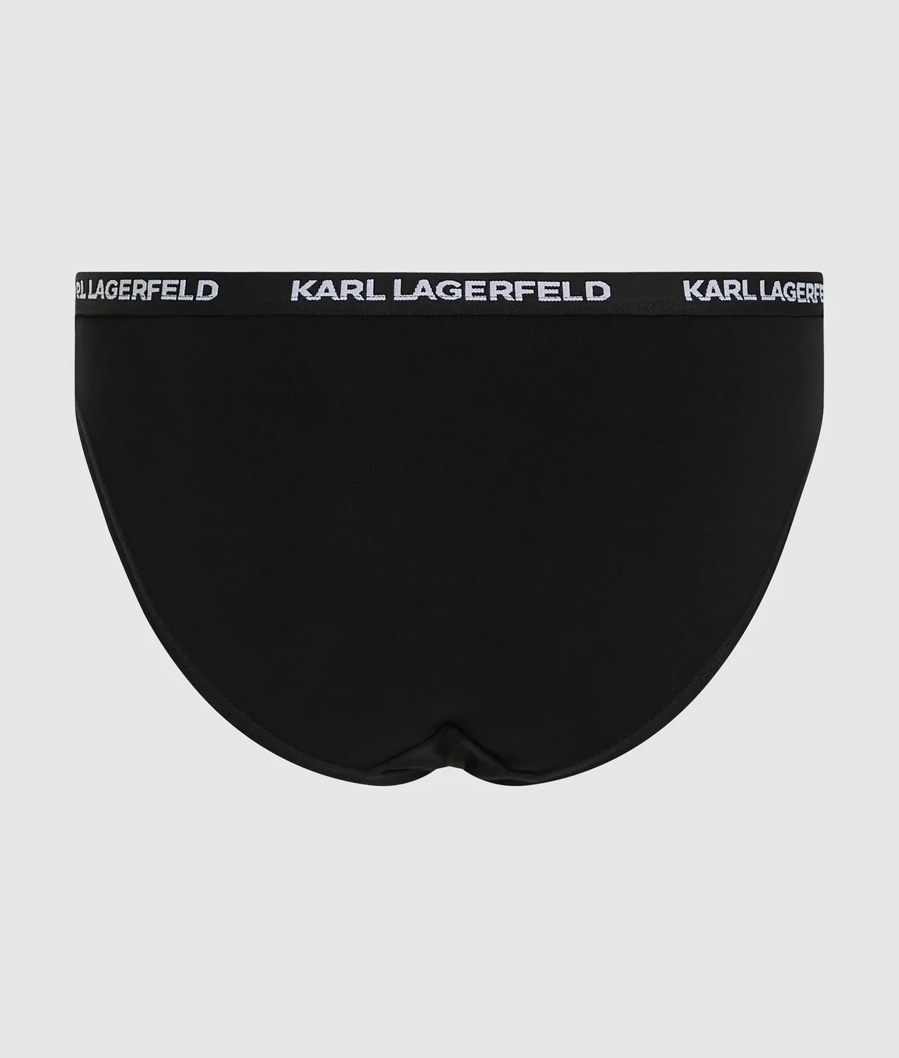 Karl Lagerfeld Logo Slip 3er-Pack Baumwolle Bund