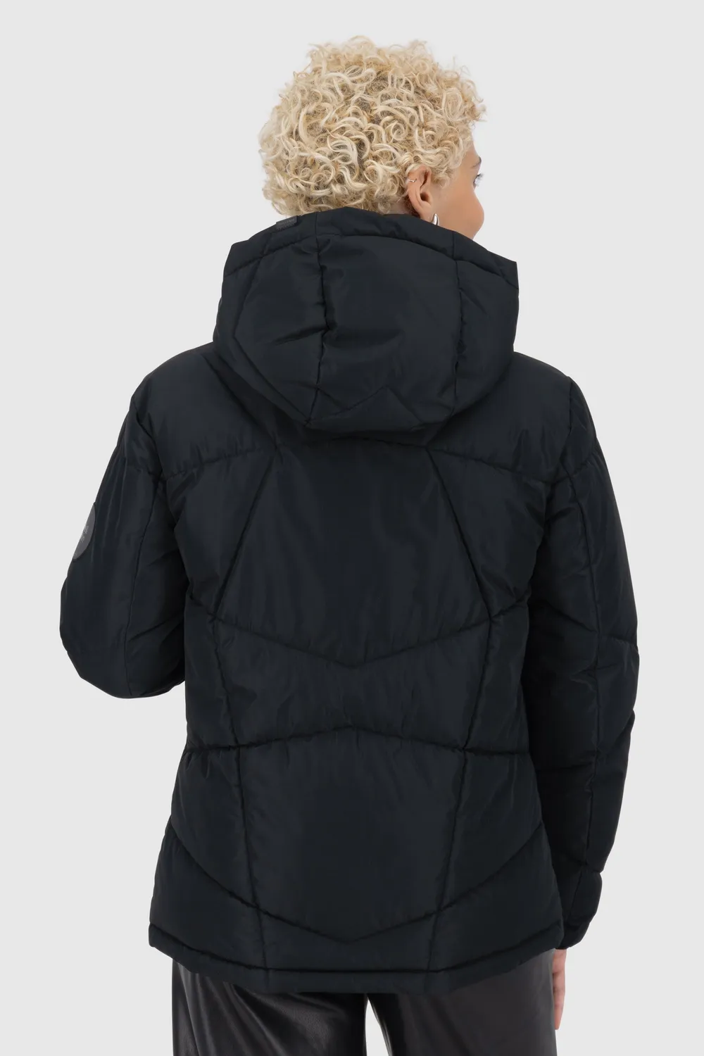 Alife & Kickin KasandraAK A Winterjacke Schwarz Stepp