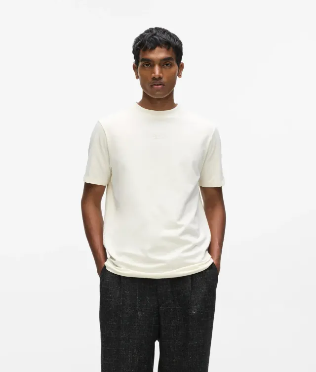Karl Lagerfeld Crew Neck T-Shirt 3D Logo Herren
