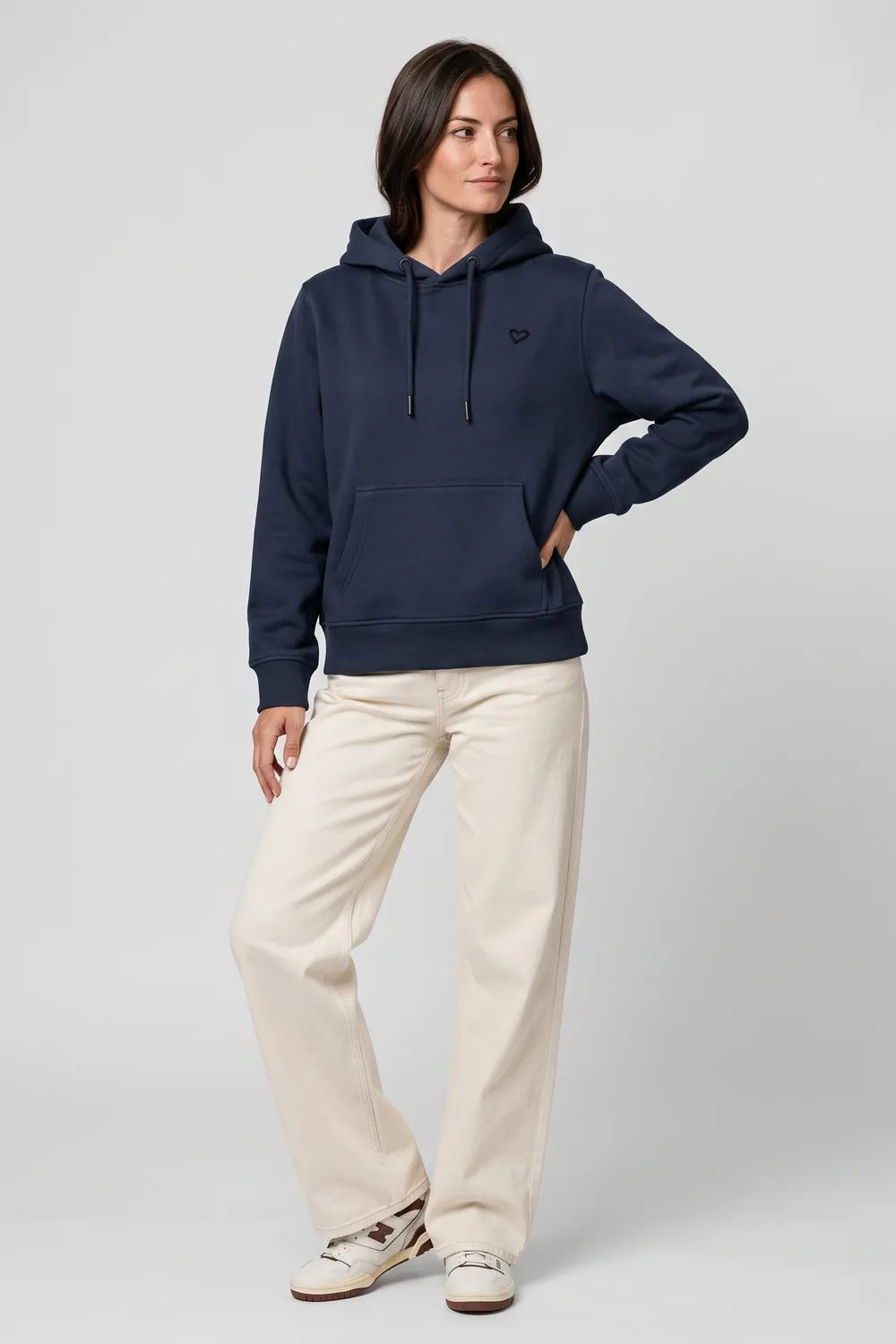 Alife & Kickin SorgaAK A Hoodie dunkelblau Damen Kapuze
