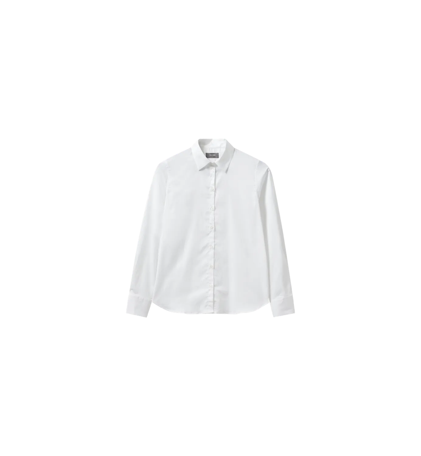 Mos Mosh Martina Shirt Weiß Schwarz Regular Baumwolle