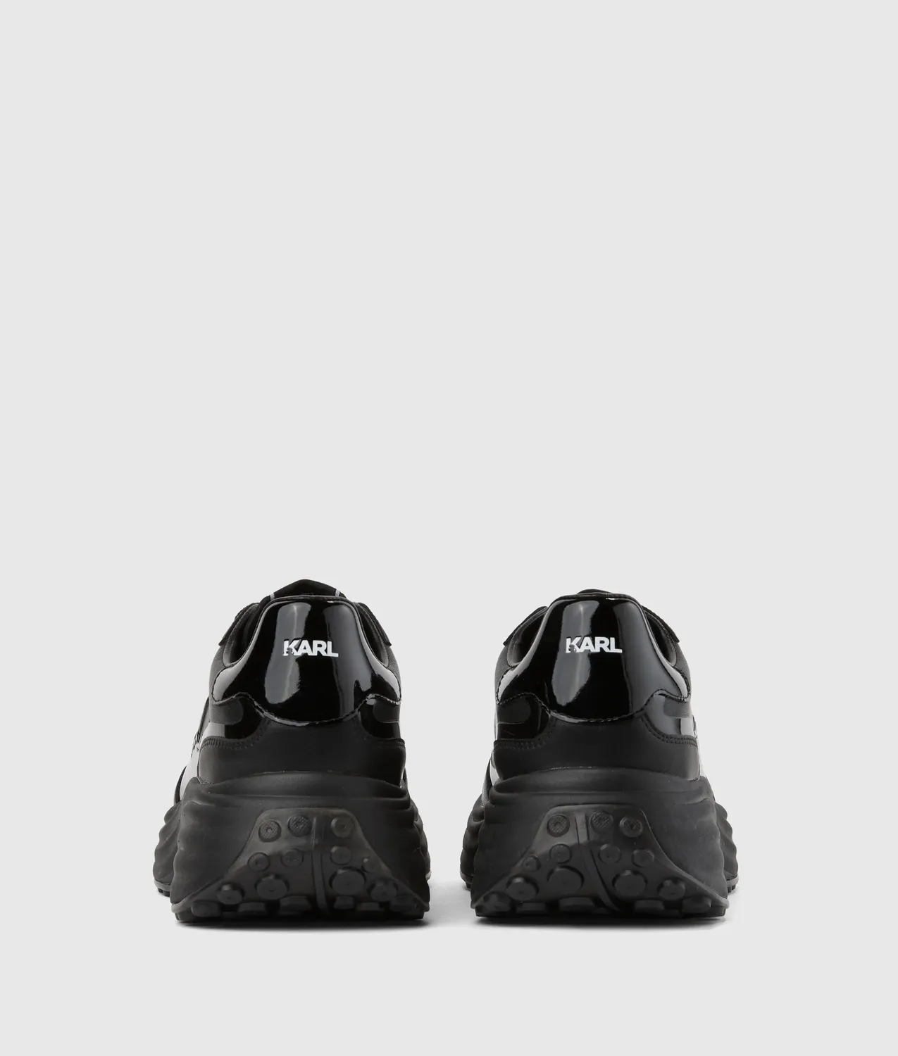 Karl Lagerfeld Krista Signia Sneaker Leder transluzente Sohle