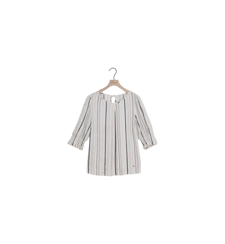 Mos Mosh ReLoved MMCassiu Alfie Bluse L Skywriting Secondhand