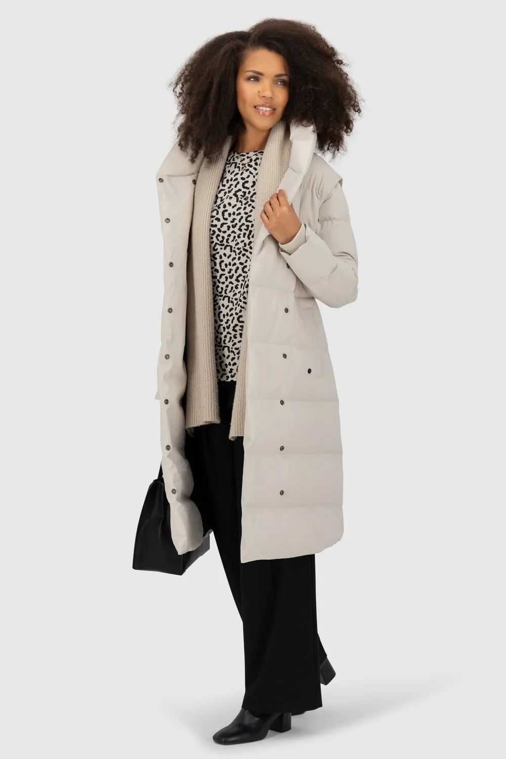 Alife & Kickin FleurAK A Steppmantel Beige Damen Weste