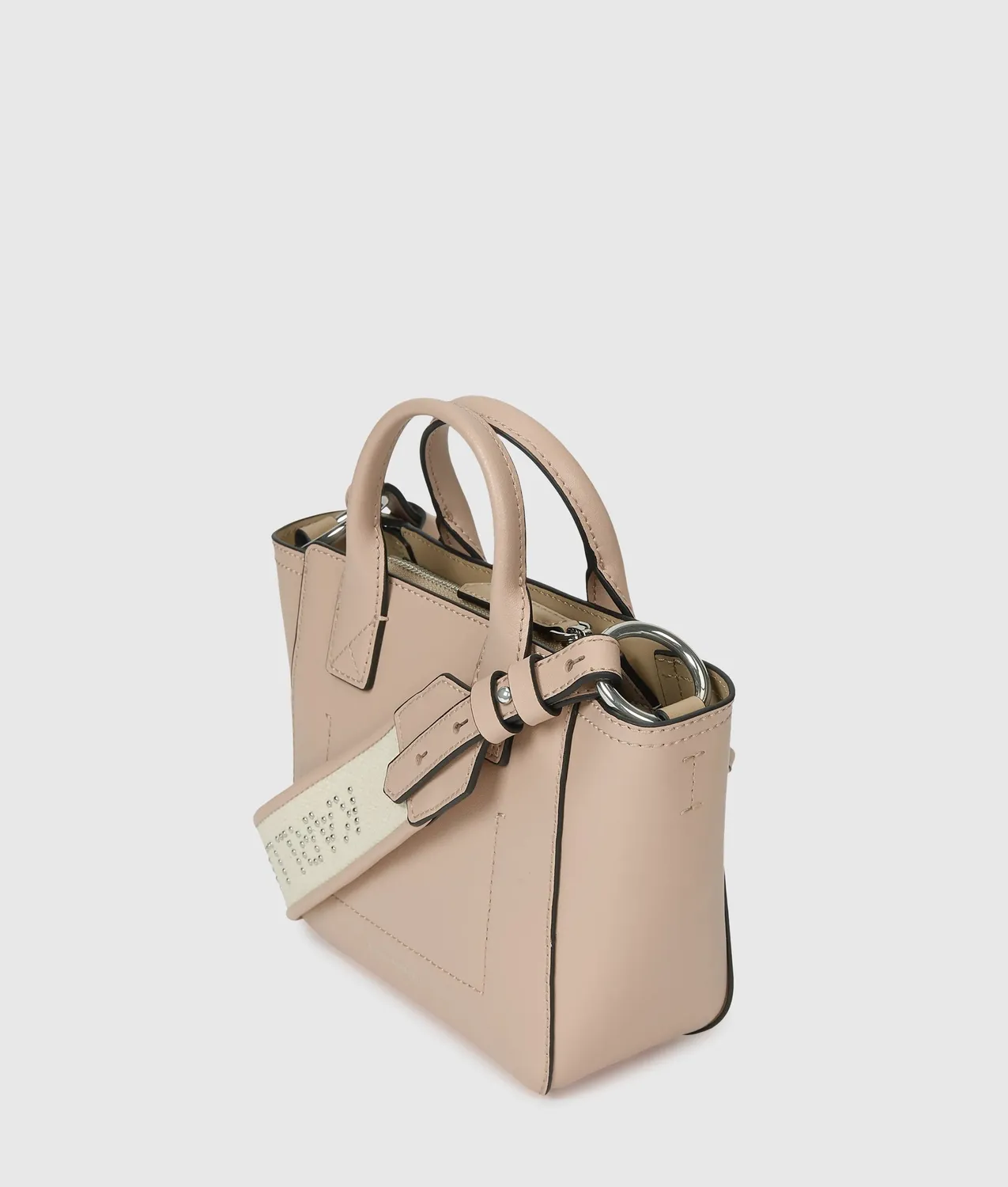 Karl Lagerfeld K/Daily Mini Pocket Tote Leder Schwarz