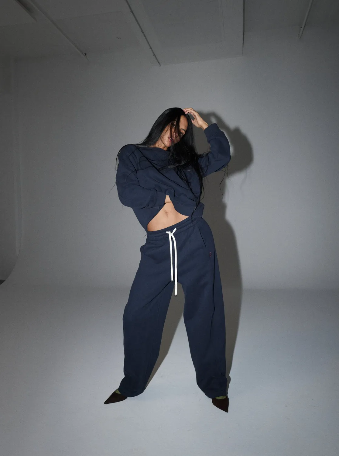 Mos Mosh MMHPeace Out Sweatpant Baritone Blue