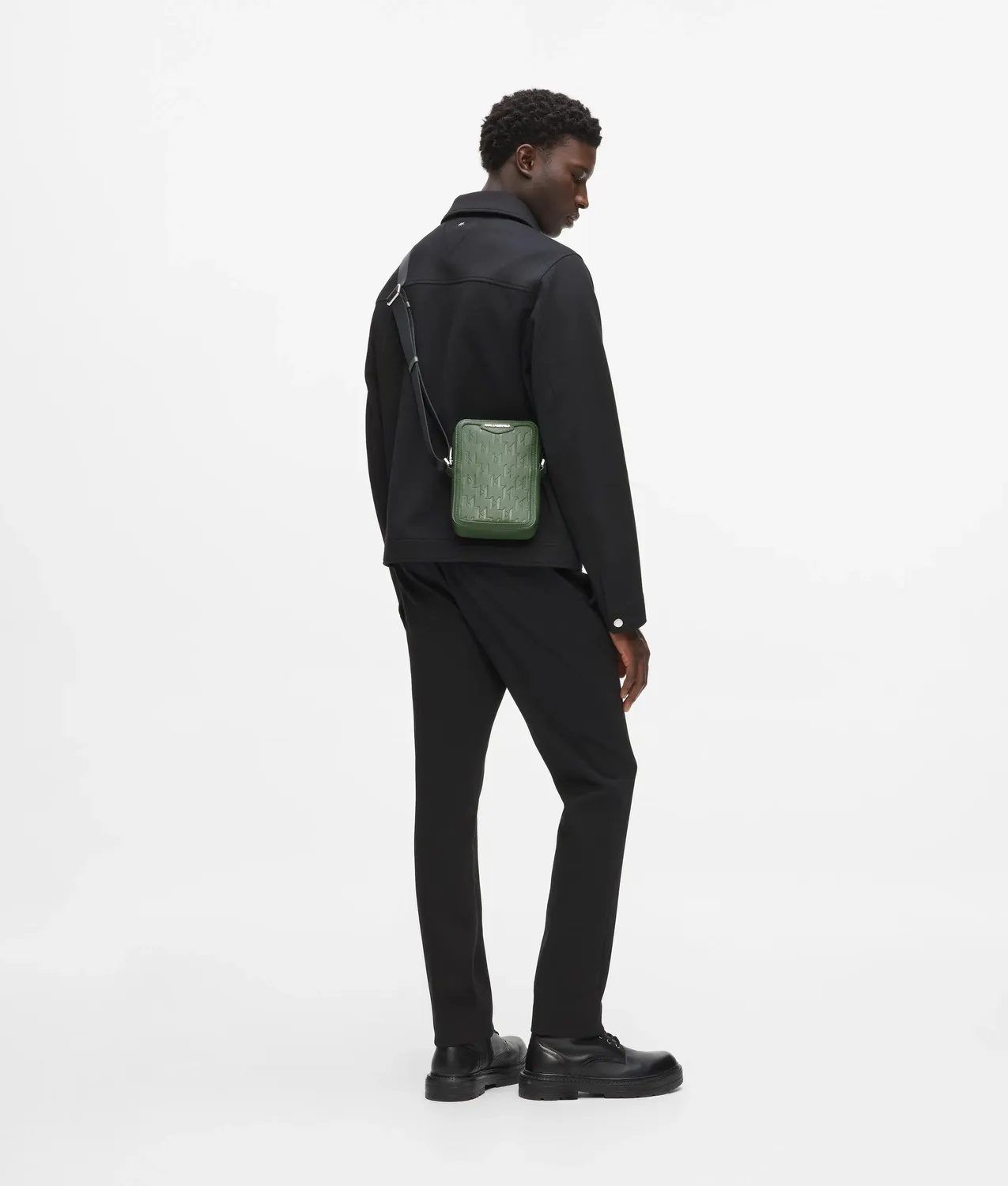 Karl Lagerfeld K/Loom Umhängetasche Leder Herren