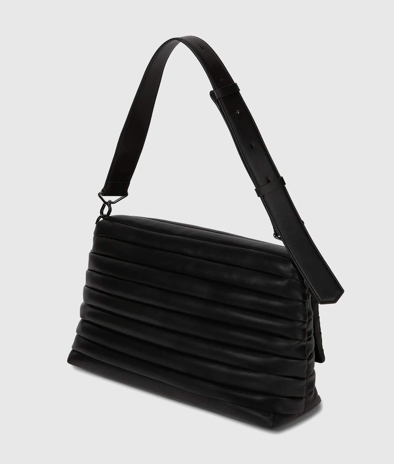 Karl Lagerfeld K/Essential Plié Schultertasche Stepp