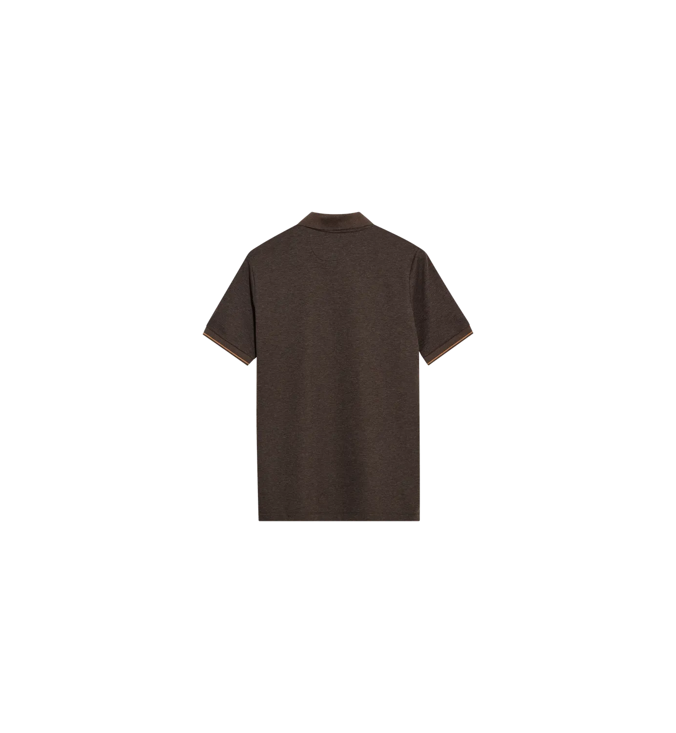 Mos Mosh MMGHarvey Polo T-Shirt Chocolate Brown Regular