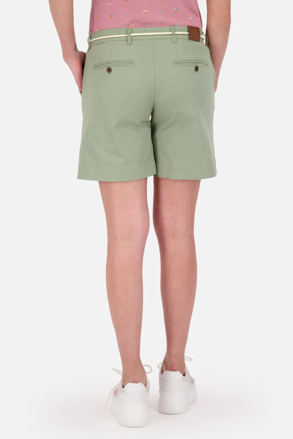 Alife & Kickin JulesAK A Shorts Grün Bio-Baumwolle