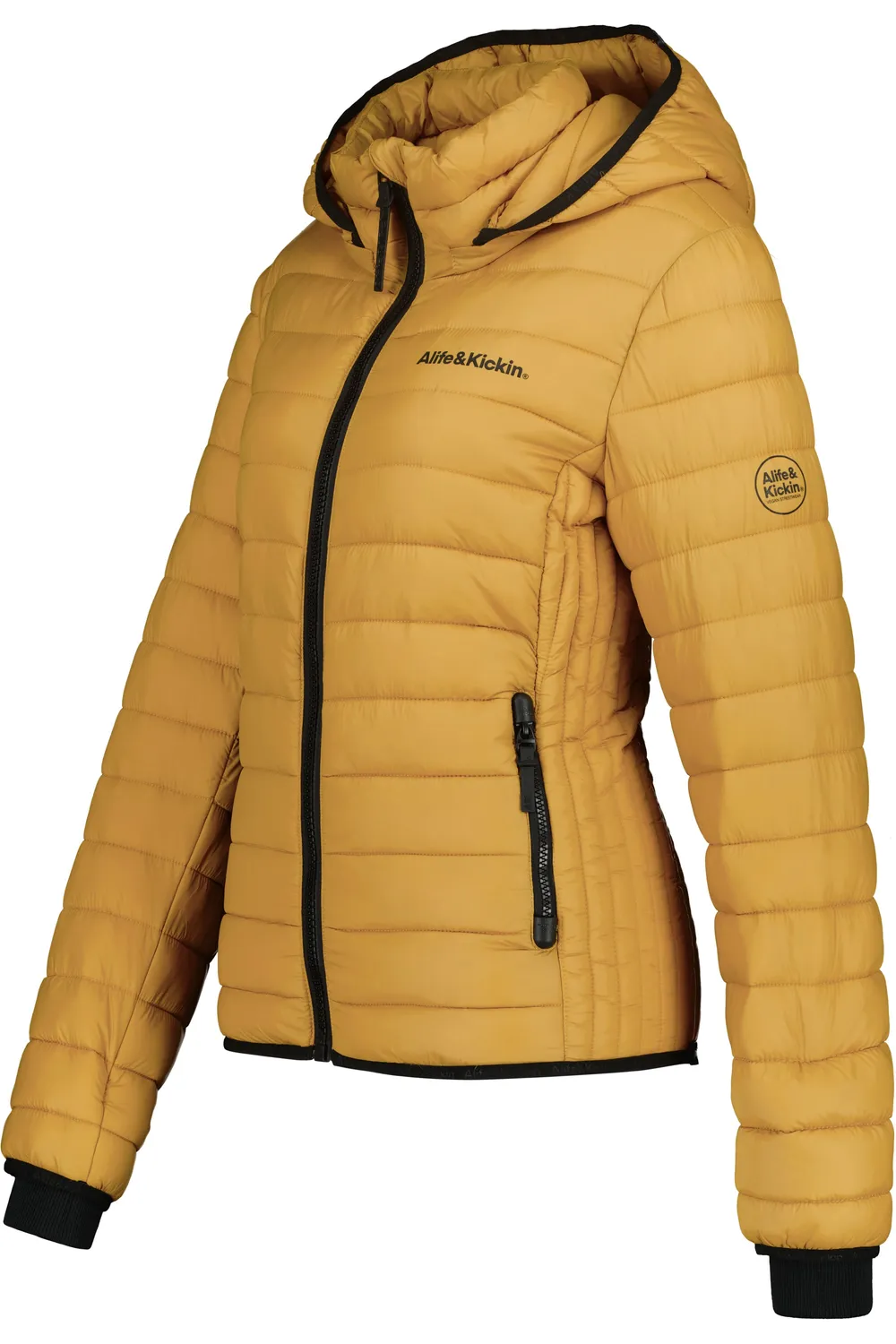 Alife & Kickin NadjaAK A Steppjacke braun wattiert leicht tailliert