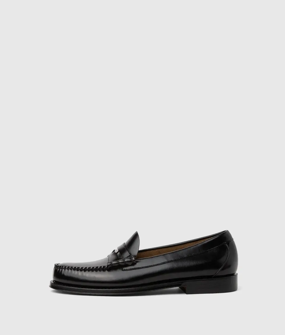 Karl Lagerfeld KL x G.H.Bass Penny Loafer schwarz-weiß