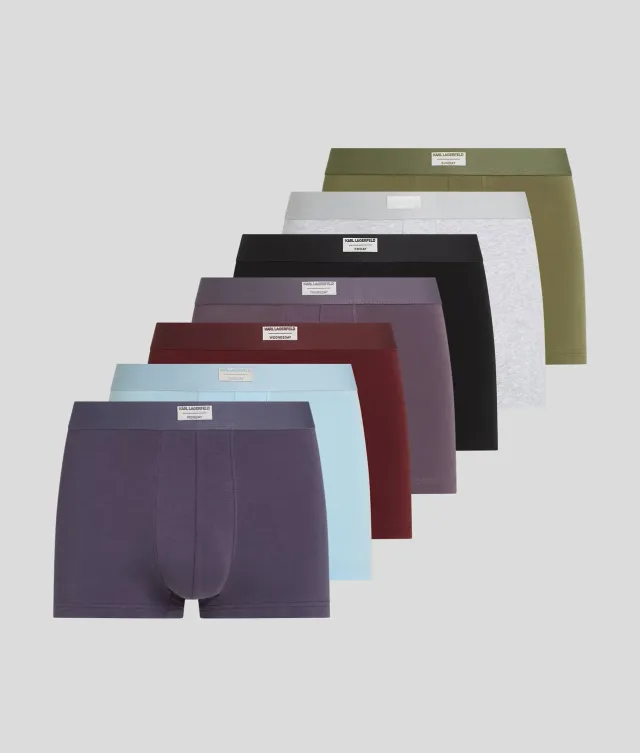 Karl Lagerfeld Days of the Week Trunks Boxershorts 7er-Pack