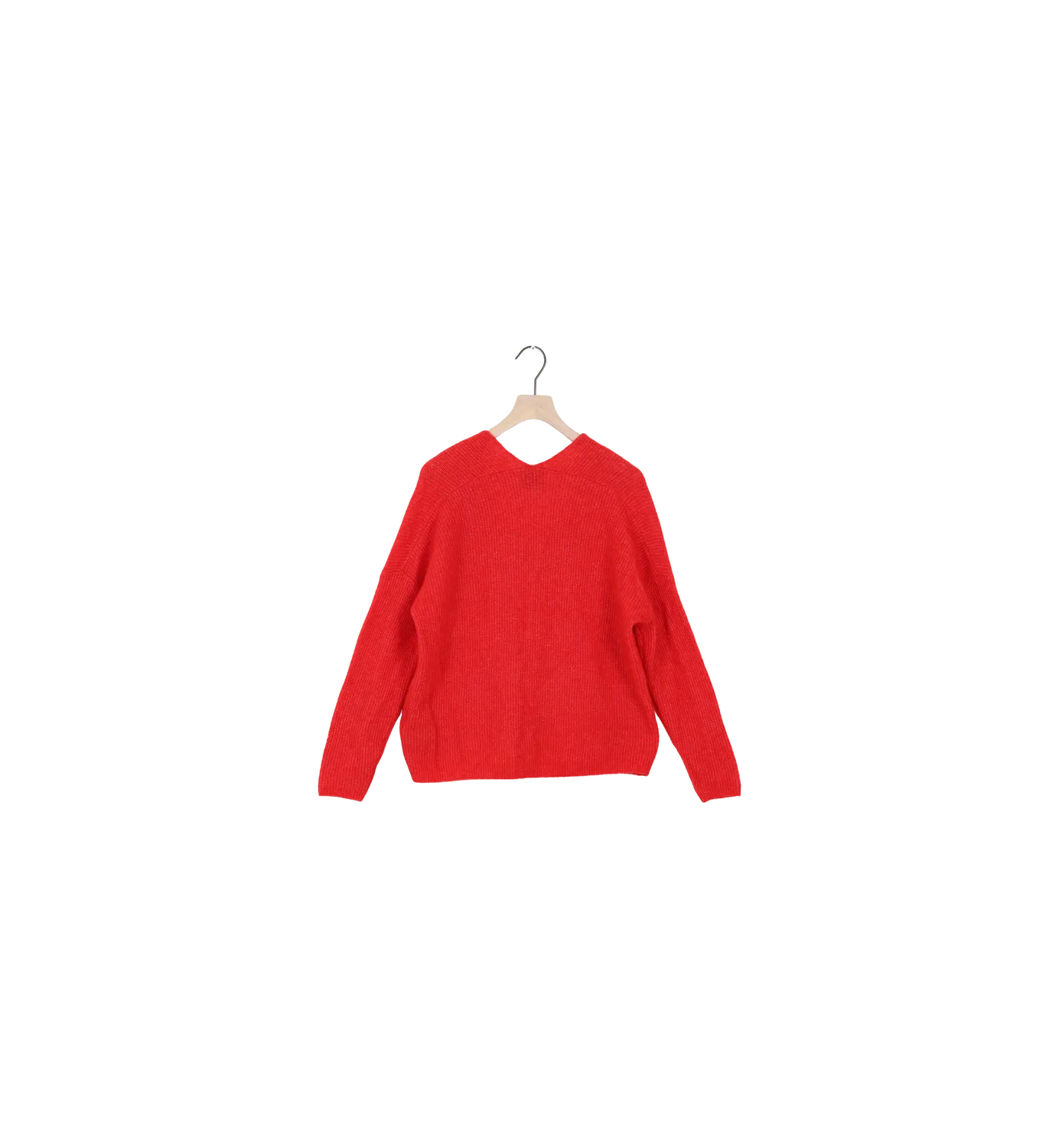 Mos Mosh MMThora V-Neck Strickpullover Cabernet