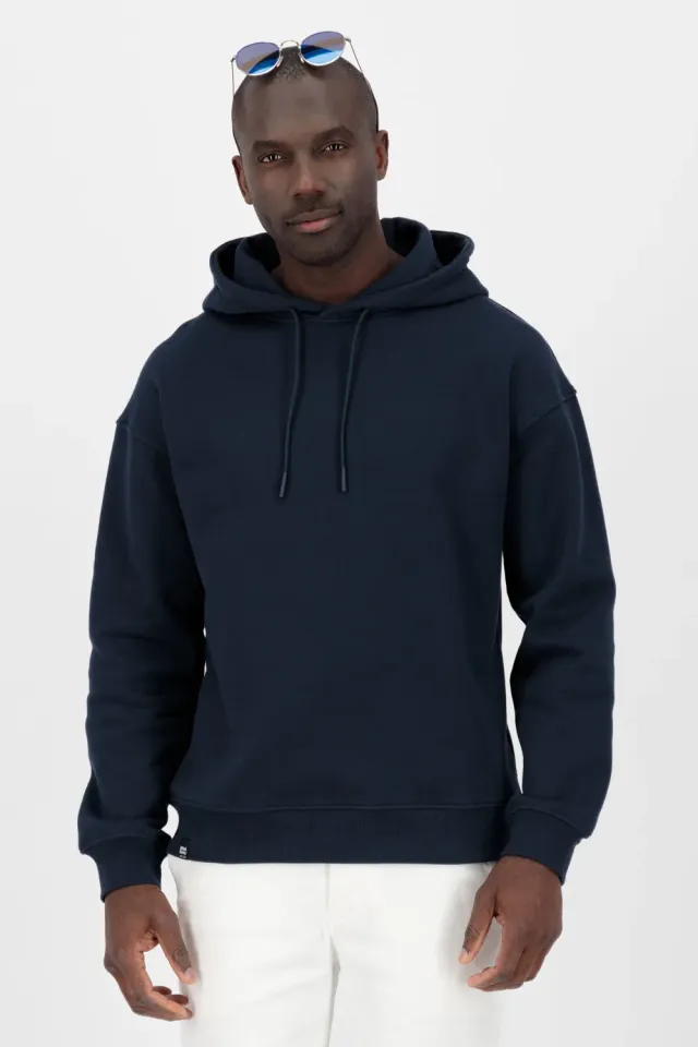 Alife & Kickin BelaAK A Hoodie Dunkelblau Baumwolle