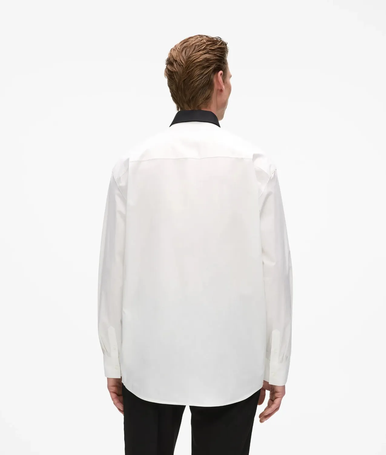 Karl Lagerfeld From Paris with Love Hemd Stretch schwarz