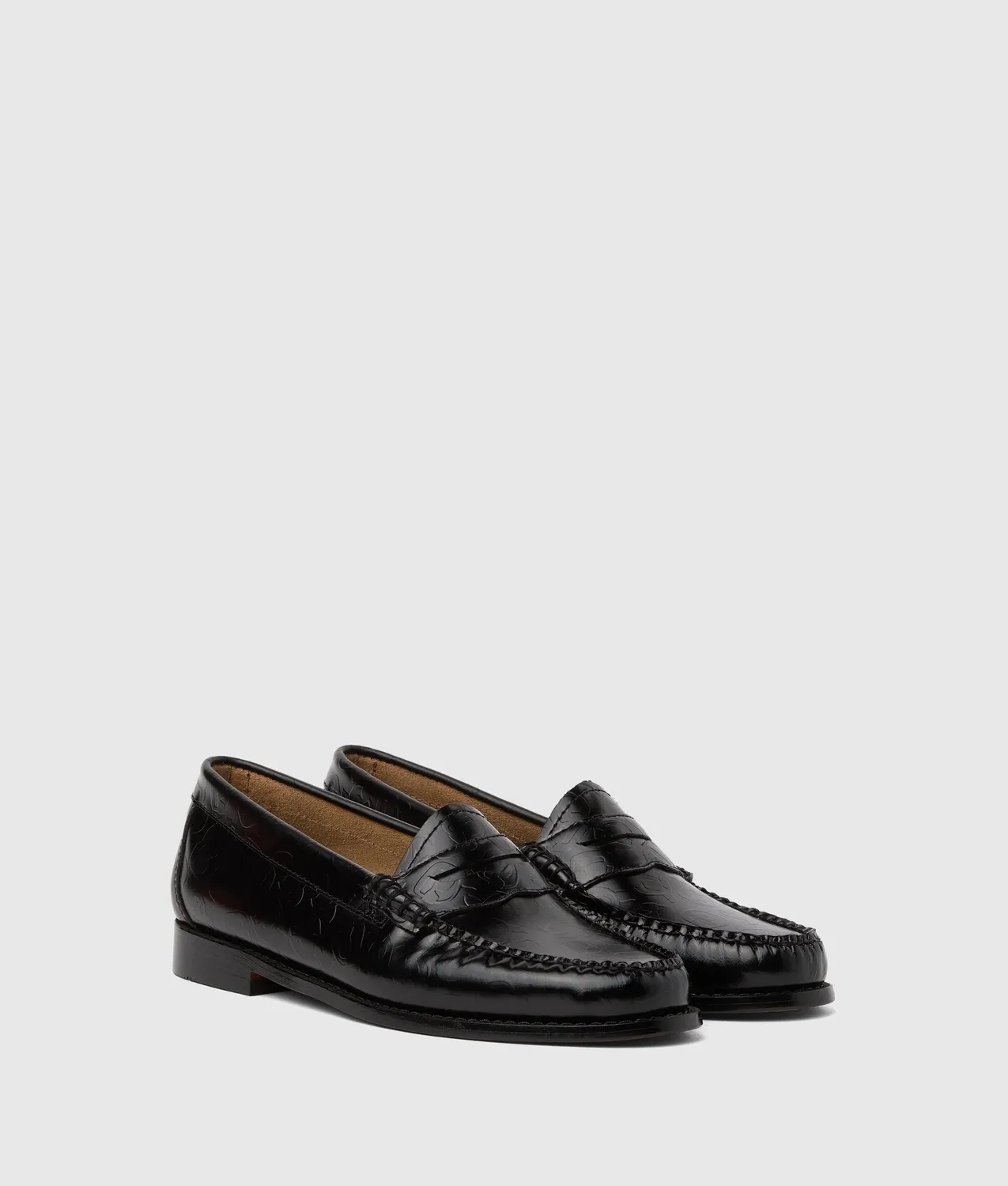Karl Lagerfeld x G.H.Bass Ikon NFT Loafer Leder