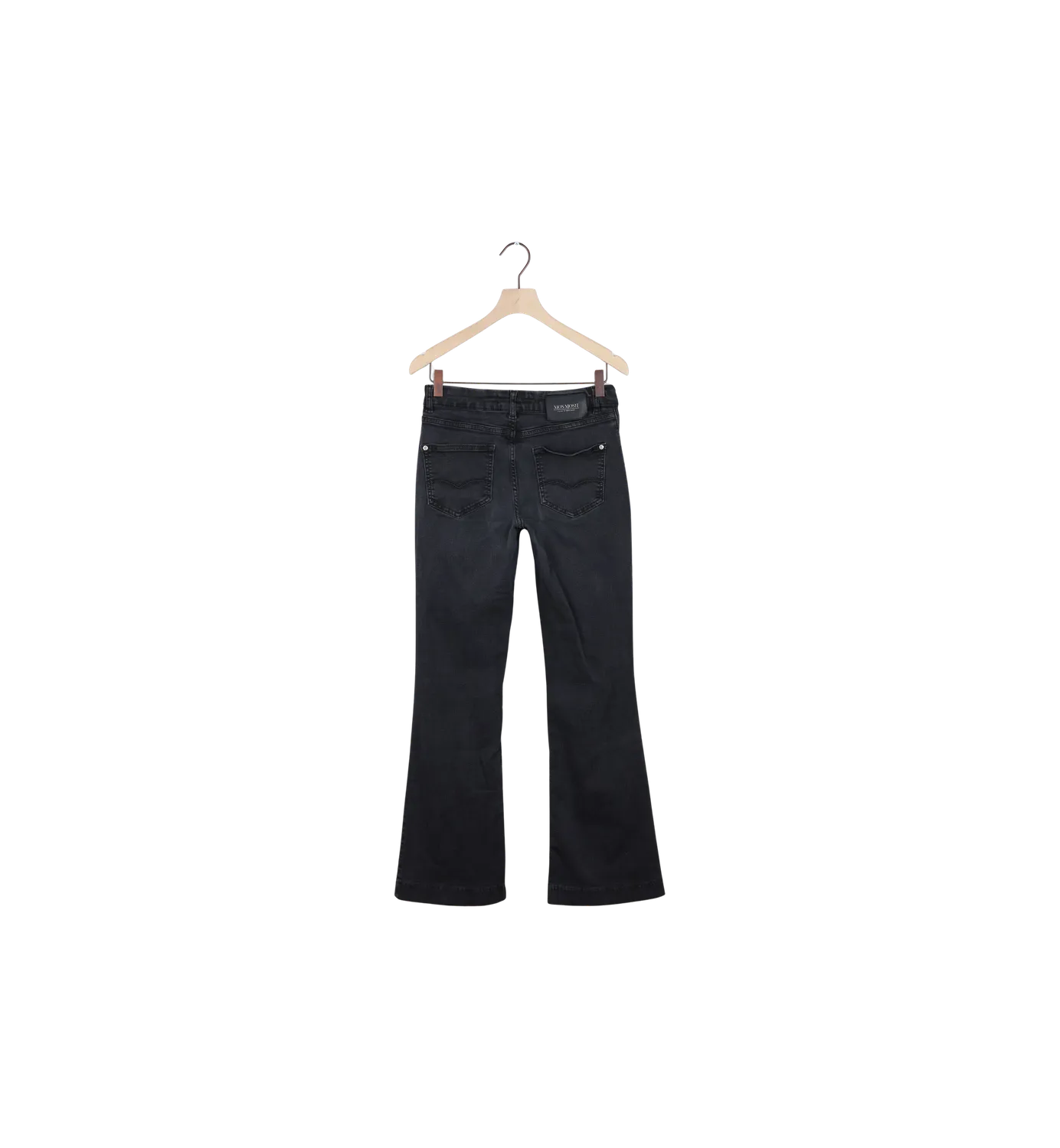 Mos Mosh MMAlli Hybrid Flare Jeans Schwarz 28 High Waist