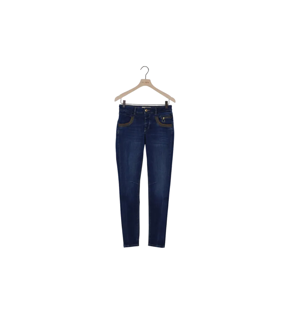 Mos Mosh Naomi Shade Blue Jeans Regular 25 Blau Second Hand