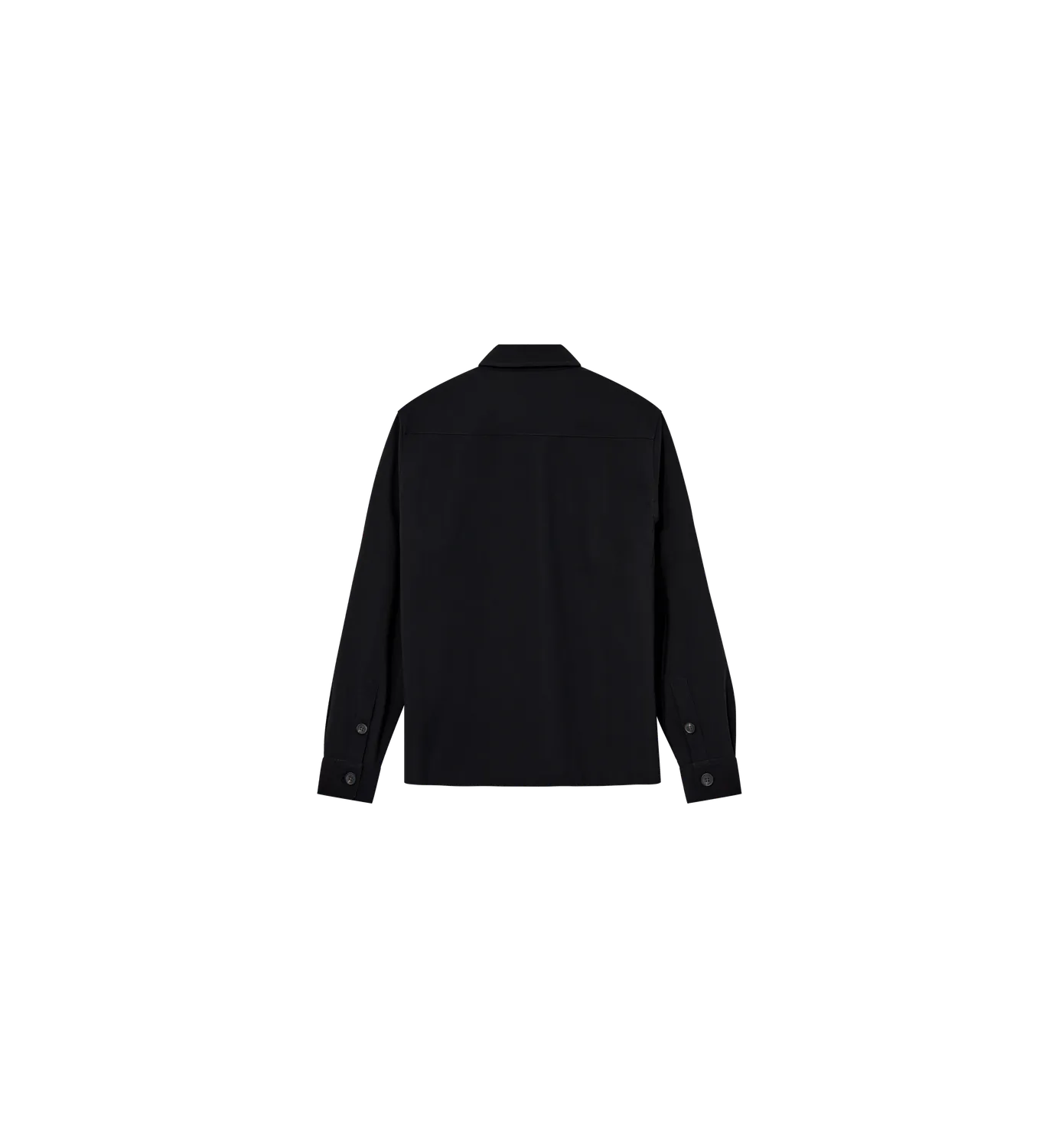 Mos Mosh MMGBirk Traver Overshirt Schwarz Regular Fit