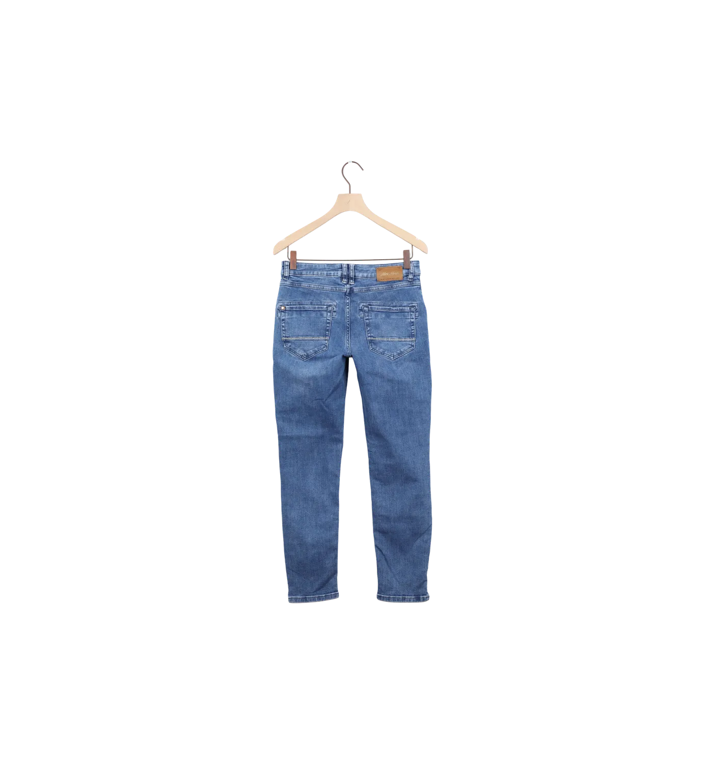 Mos Mosh MMNaomi Gloss Jeans blau 27 secondhand