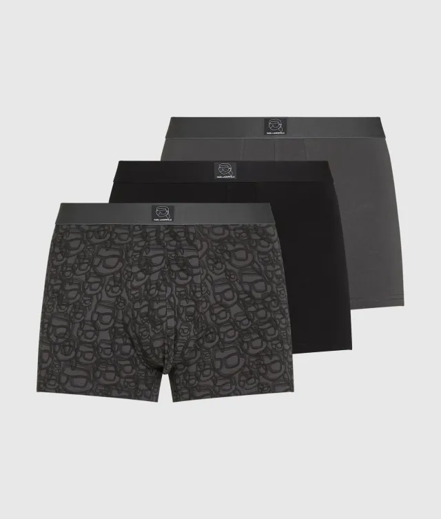Karl Lagerfeld Ikon Trunks Boxershorts 3er-Pack