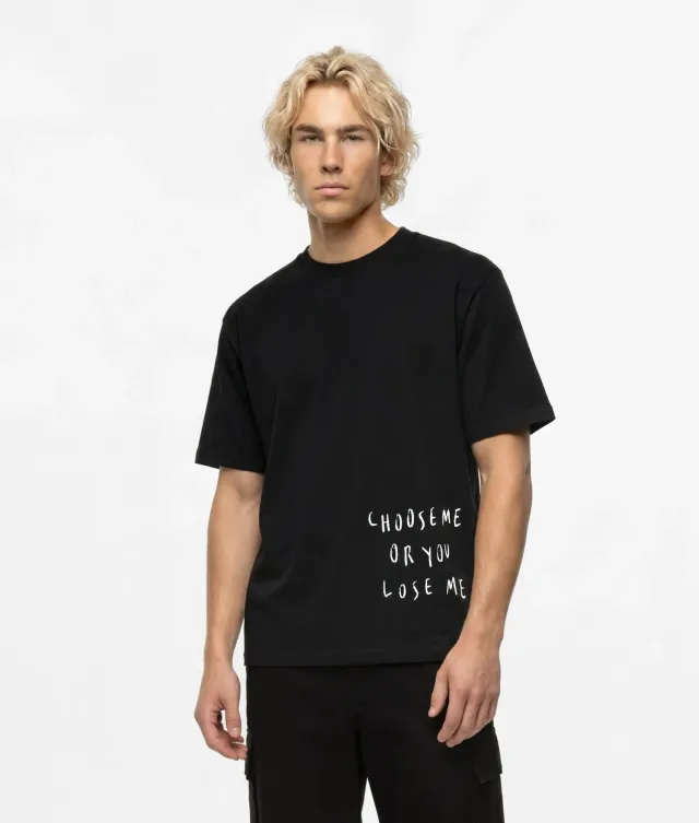 Karl Lagerfeld KLJ Pietro Terzini T-Shirt Boxy Baumwolle