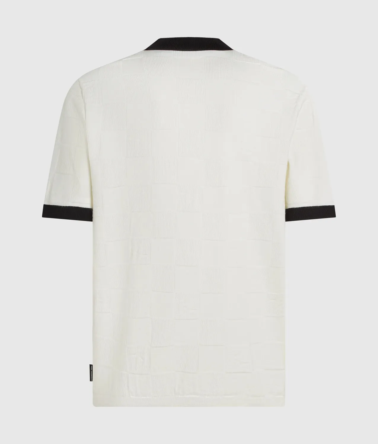 Karl Lagerfeld Monogram Polo kariert Herren