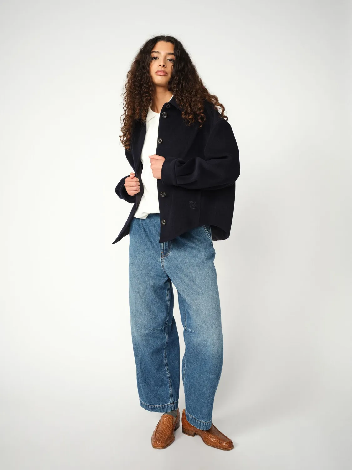 Mos Mosh MMHCharming Cashmere Jacke Sky Captain