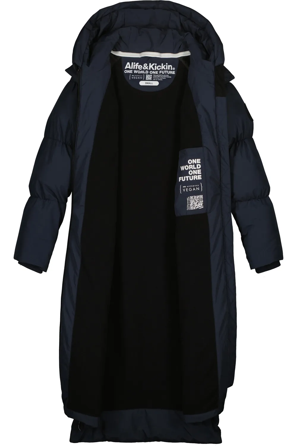 Alife & Kickin RihannaAK A Puffer Coat Dunkelblau Damen