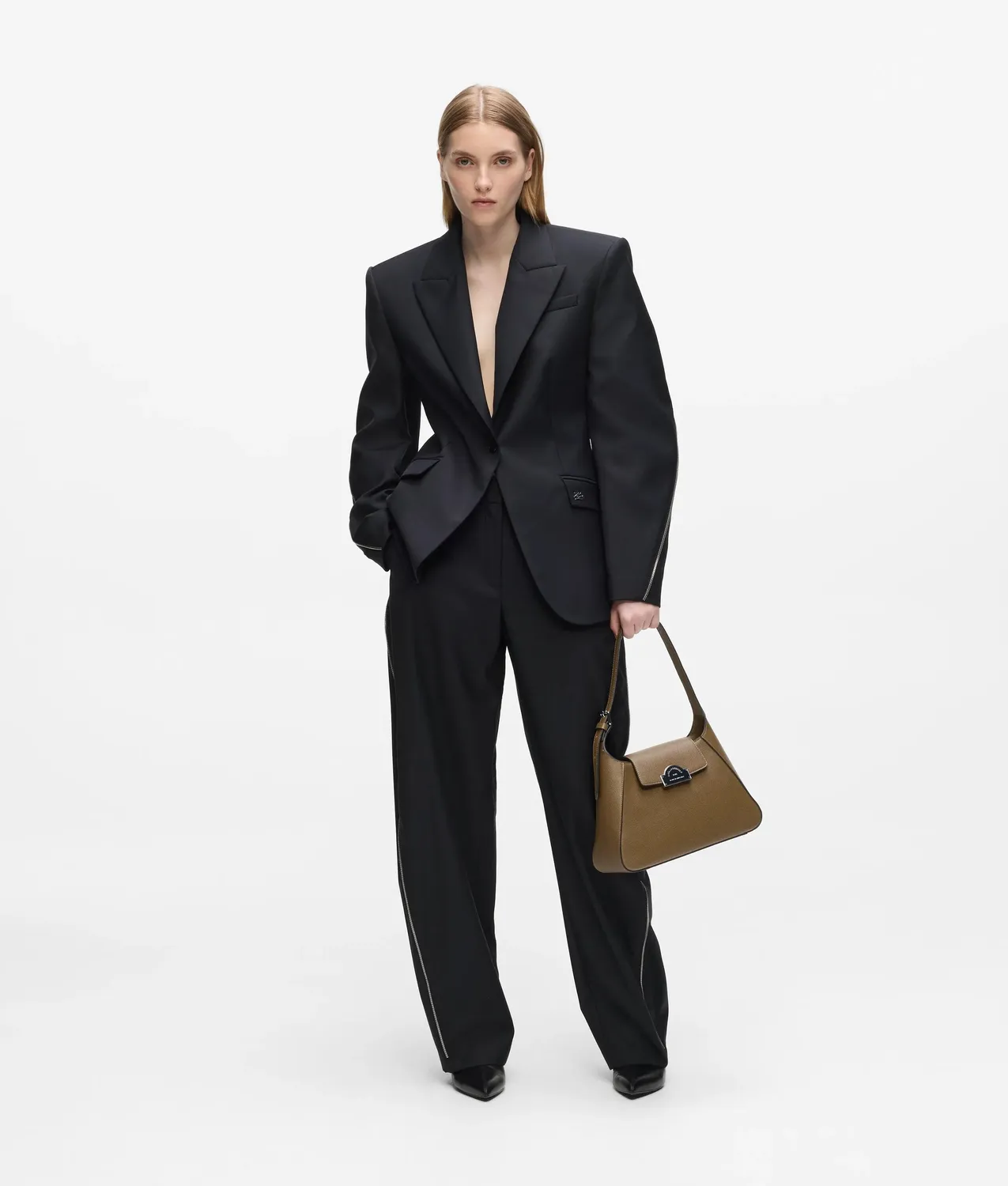 Karl Lagerfeld Rue St-Guillaume Schultertasche Kunstleder