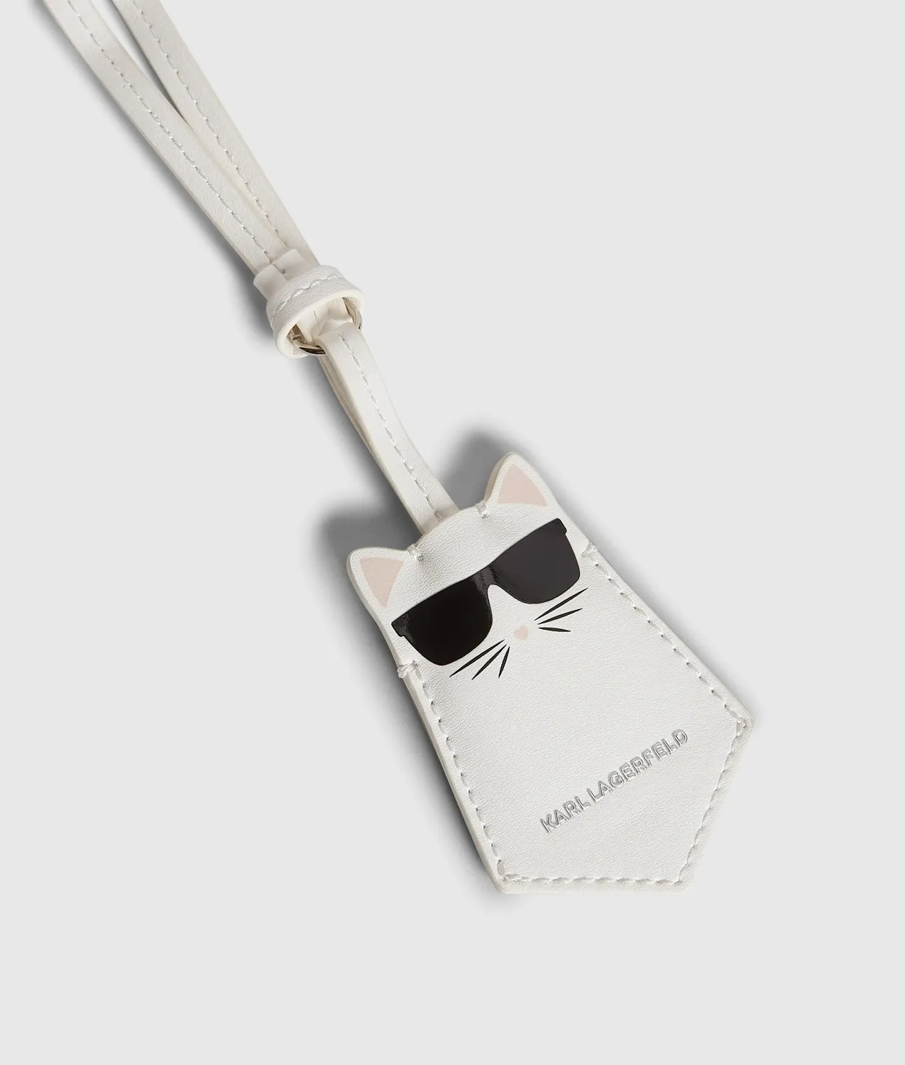 Karl Lagerfeld Ikon Choupette Schlüsselband Leder