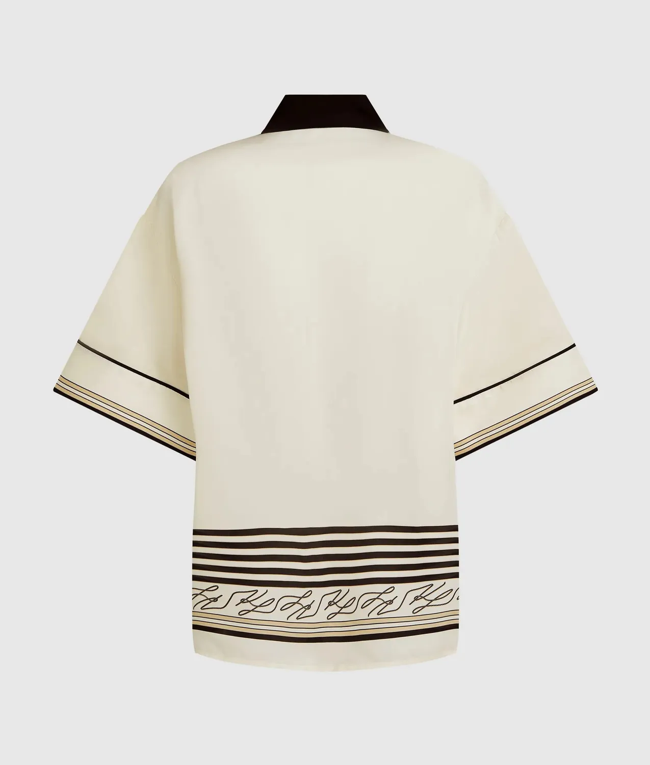 Karl Lagerfeld All-over-print Pyjamahemd weit Print