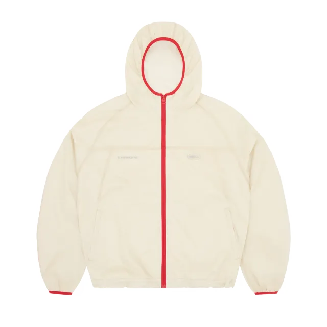 Corteiz Dual-Layer Litework Jacket Jacke Cream Nylon