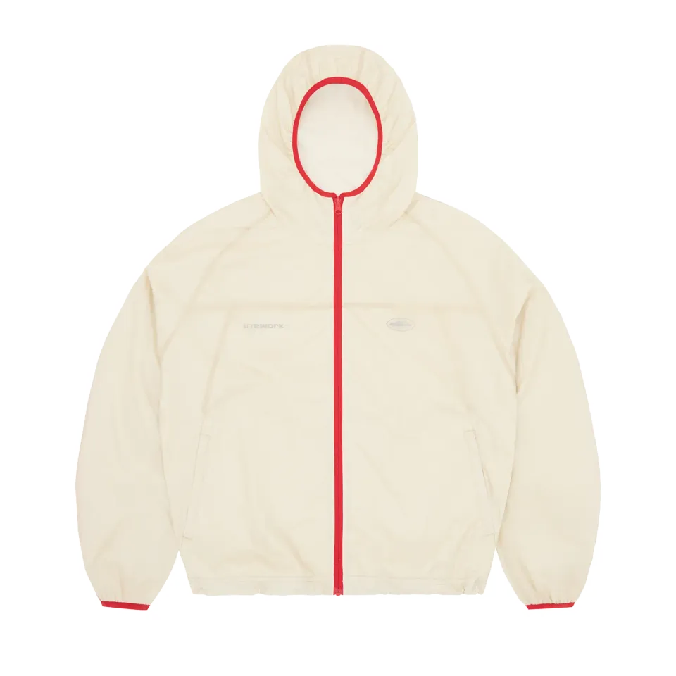 Corteiz Dual-Layer Litework Jacket Jacke Cream Nylon