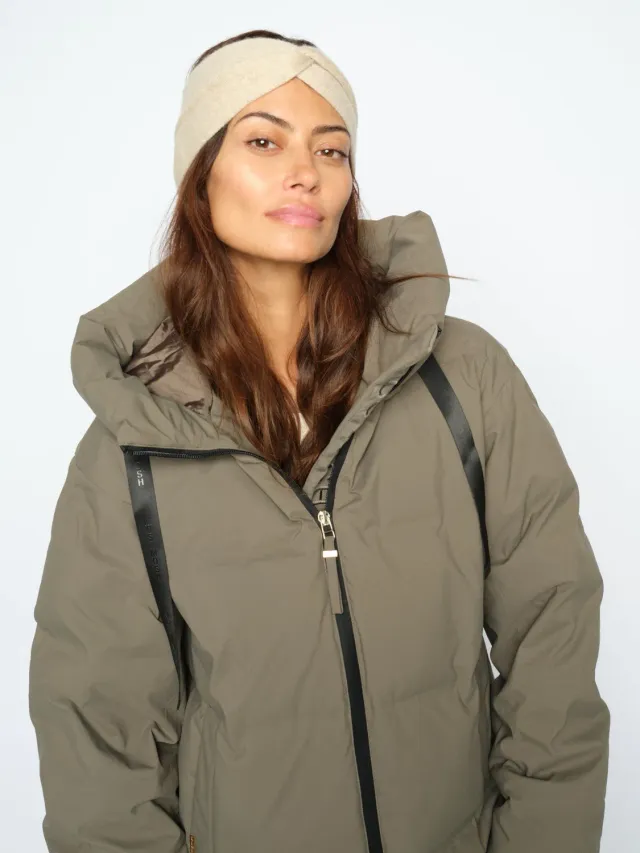 Mos Mosh MMIzela Stirnband Kaschmir Oxford Tan One Size