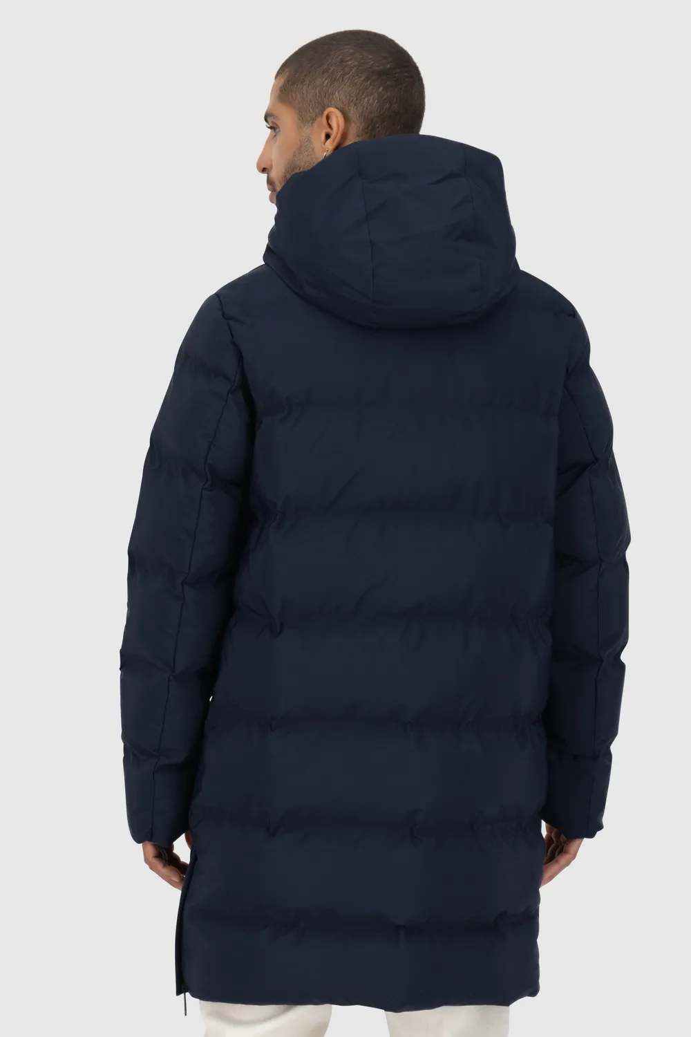 Alife & Kickin SaulAK A Puffer Parka Dunkelblau Herren warm