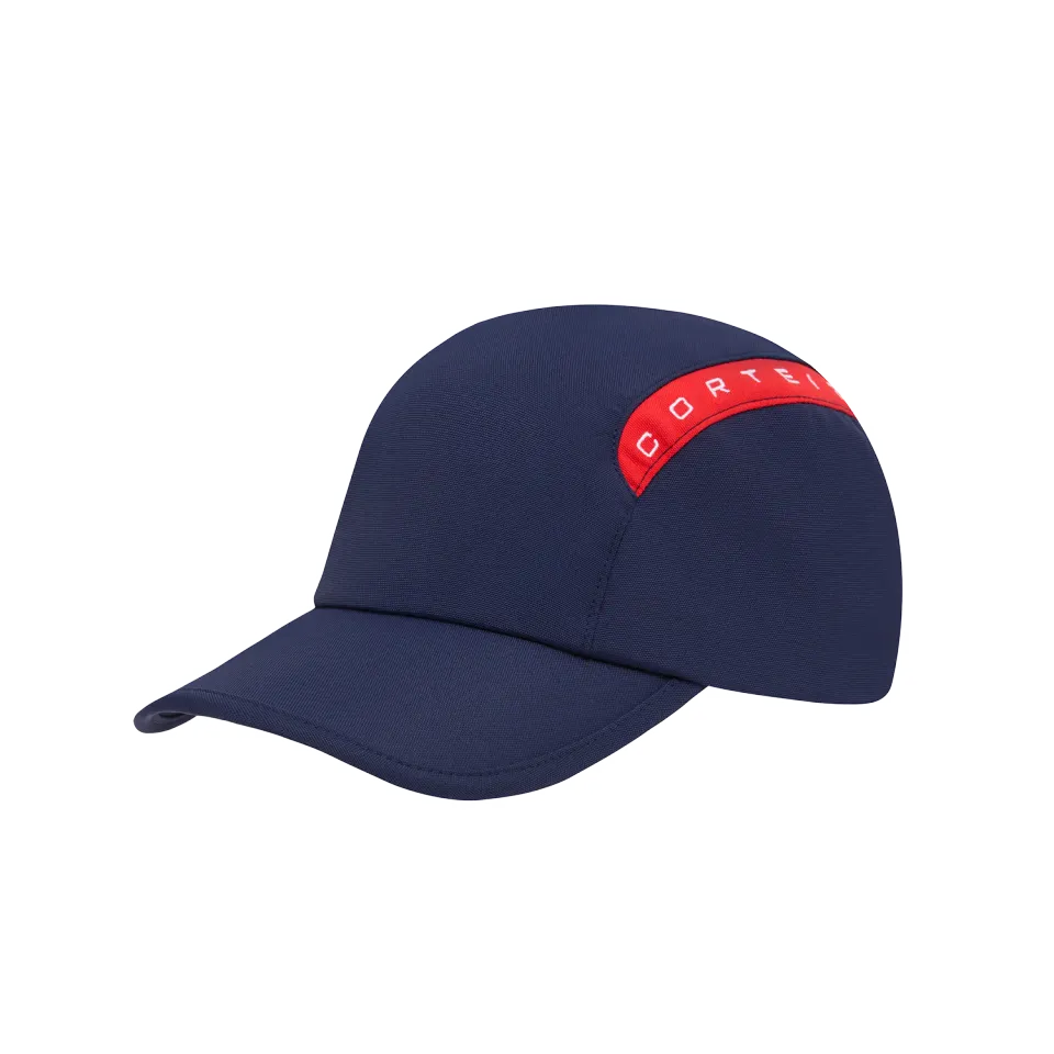 Corteiz Rossa Cap Kappe Navy Nylon verstellbar