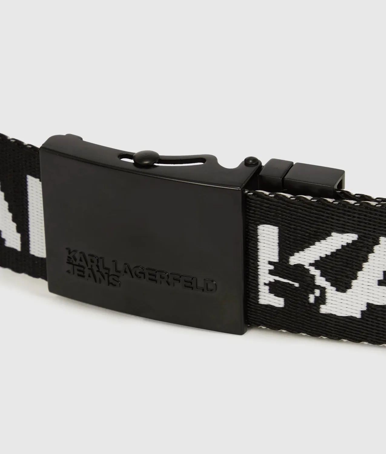 Karl Lagerfeld Jeans Reversible Webbing Gürtel wendbar