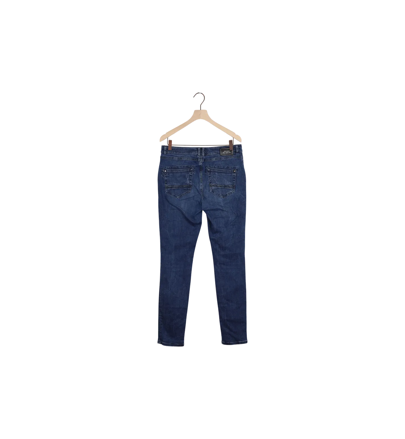 Mos Mosh MMNaomi Shine Jeans Dunkelblau 30 Glanz