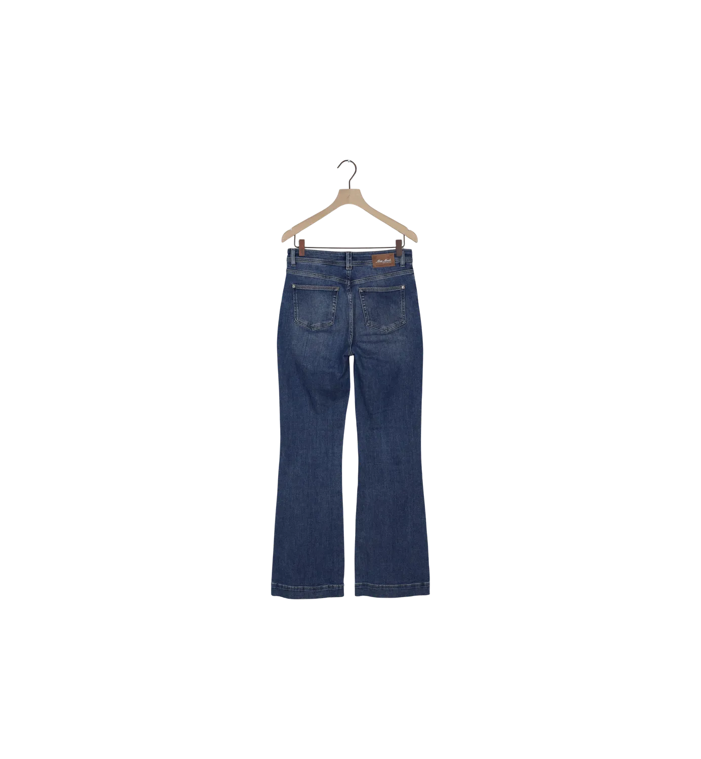 Mos Mosh MMJessica Calo Jeans Mid Blue 26 Flare High-Waist