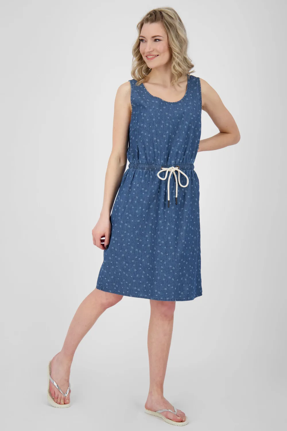 Alife & Kickin DojaAK DNM B Kleid dunkelblau Denim