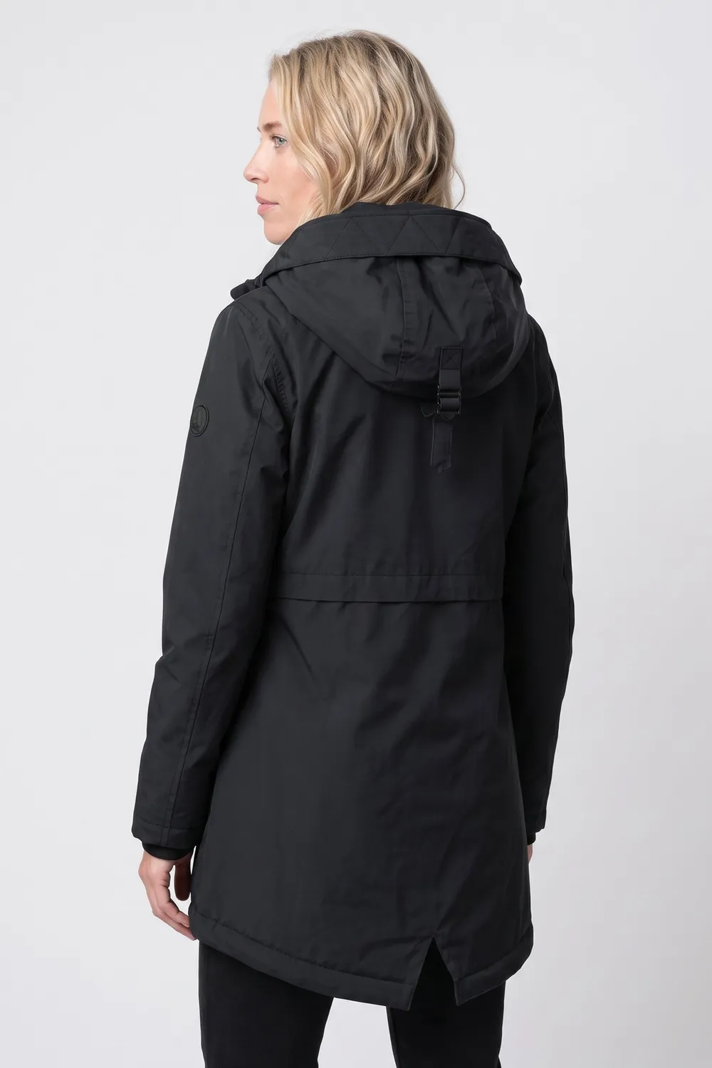 Alife & Kickin MaluAK A Parka Schwarz Damen