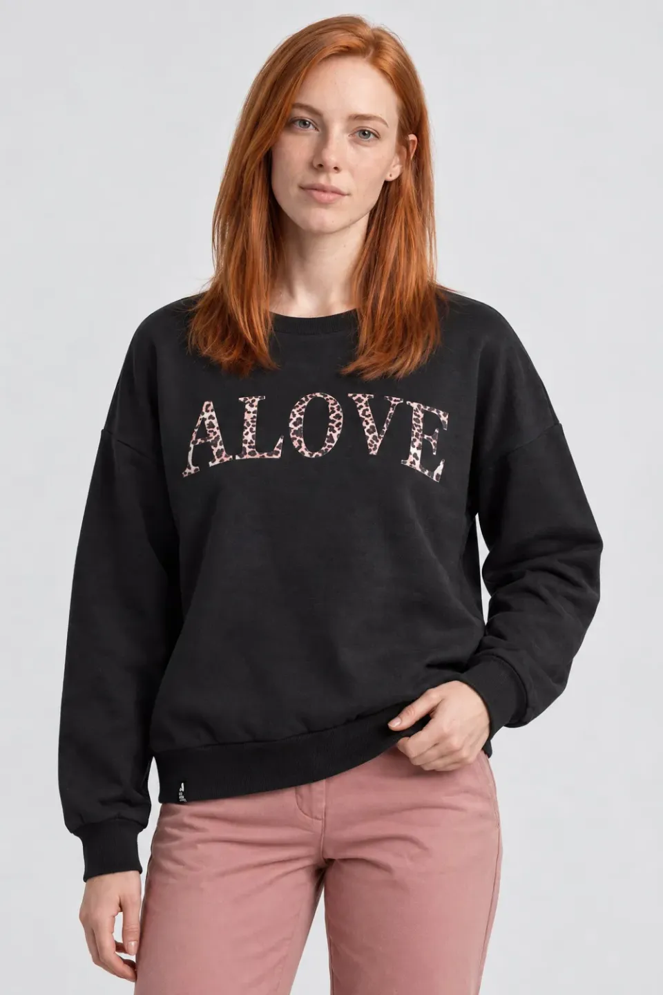 Alife & Kickin ElsaAK P Sweatshirt Schwarz Crewneck
