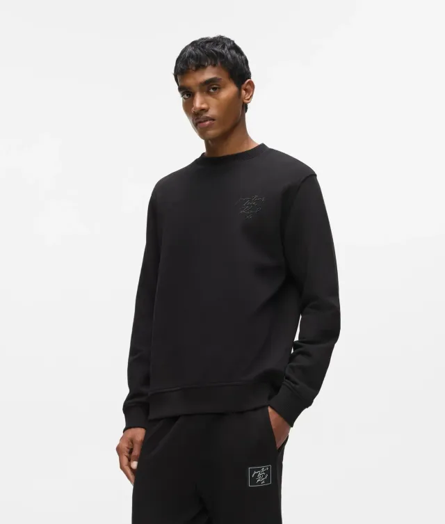 Karl Lagerfeld From Paris Sweatshirt Baumwolle Herren Patch