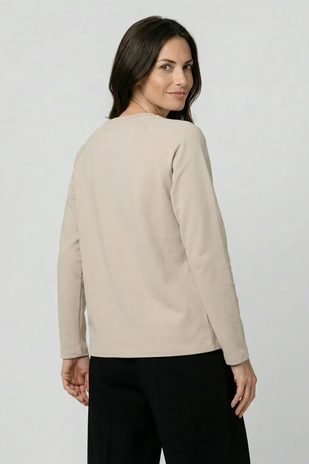 Alife & Kickin MarciaAK A Sweatshirt Beige Baumwolle