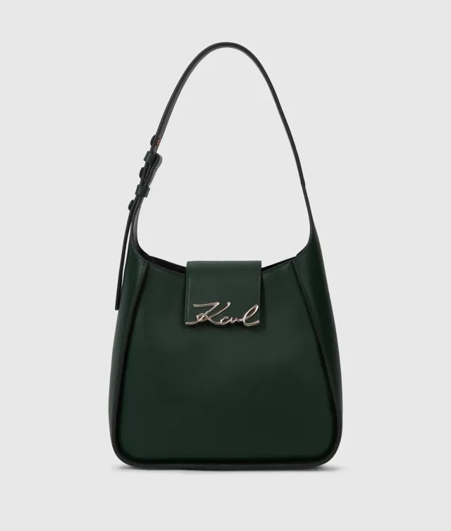 Karl Lagerfeld K/Signature Hobo Bag Handtasche Leder One Size