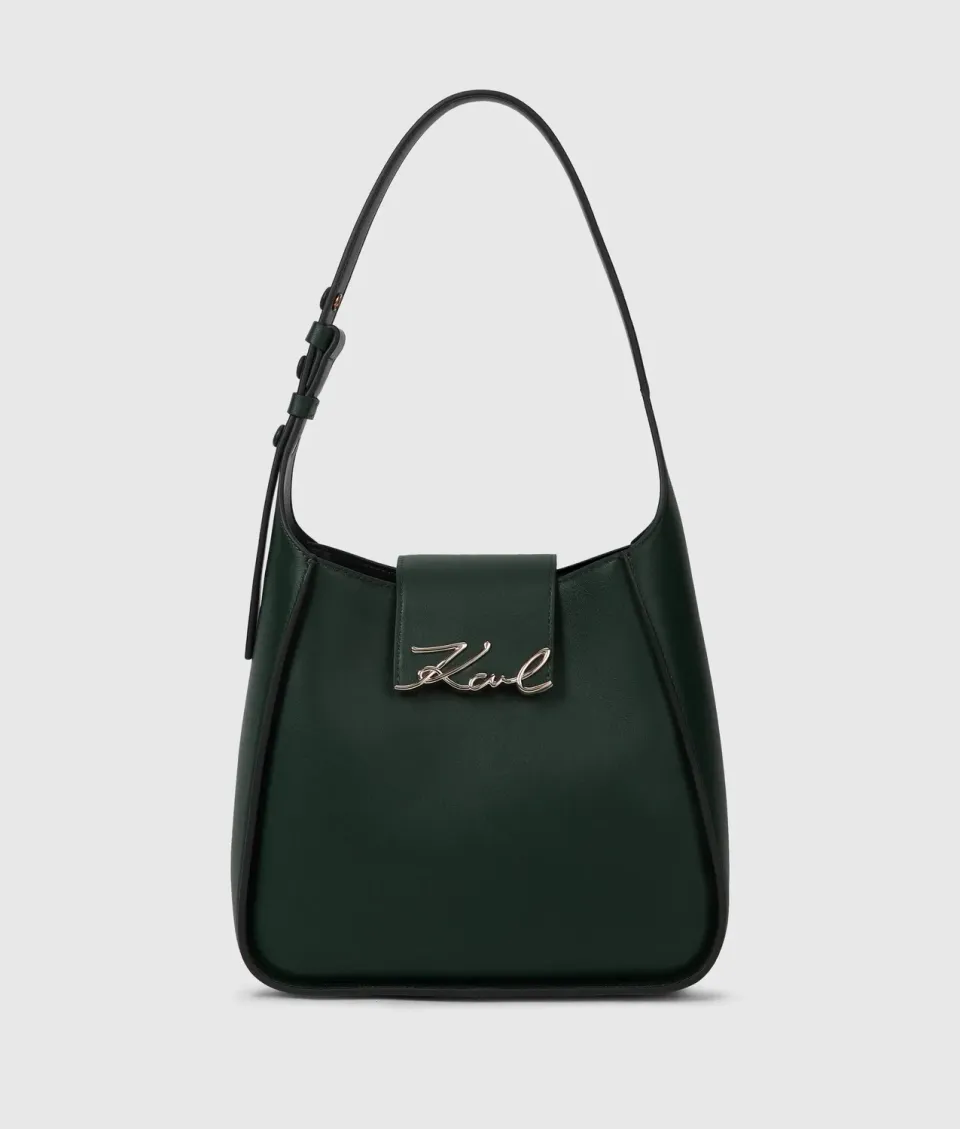 Karl Lagerfeld K/Signature Hobo Bag Handtasche Leder One Size