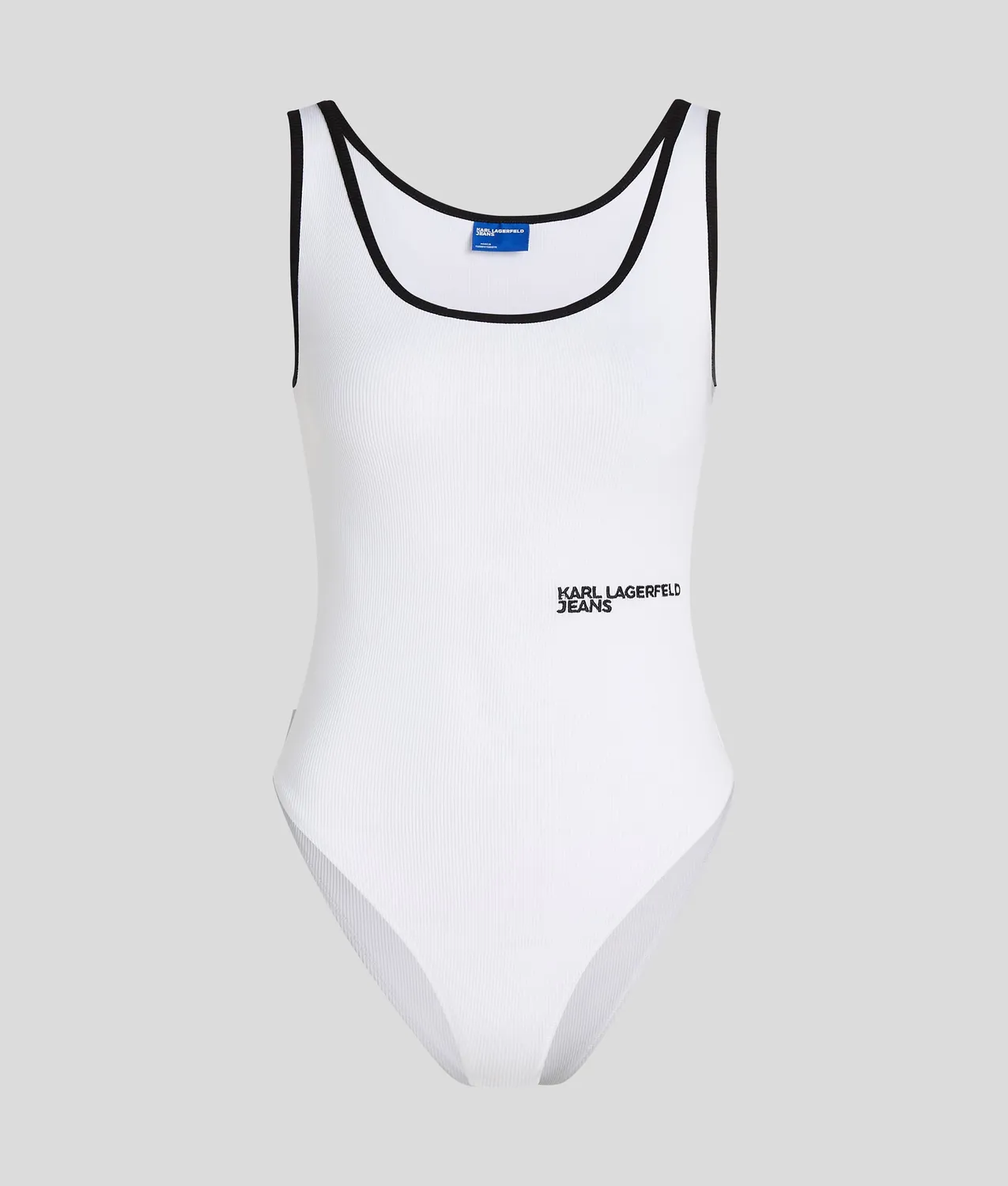 Karl Lagerfeld Jeans Ribbed Bodysuit Damen Gerippt
